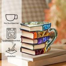 Lade das Bild in den Galerie-Viewer, Handgemachte 3D Leseglück-Tasse - das Original