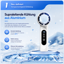 Lade das Bild in den Galerie-Viewer, EisLuft Pro - Persönlicher Ventilator mit aktiver Sofortkühlung — 199 Stufen, ein Knopfdruck, sofort spürbar kühler.
