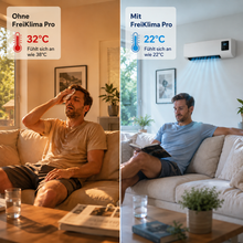 Carica l'immagine nel visualizzatore di Gallery, FreiKlima Pro – Condizionatore portatile e riscaldamento senza installazione | 2-in-1 | Fino a 51 m²