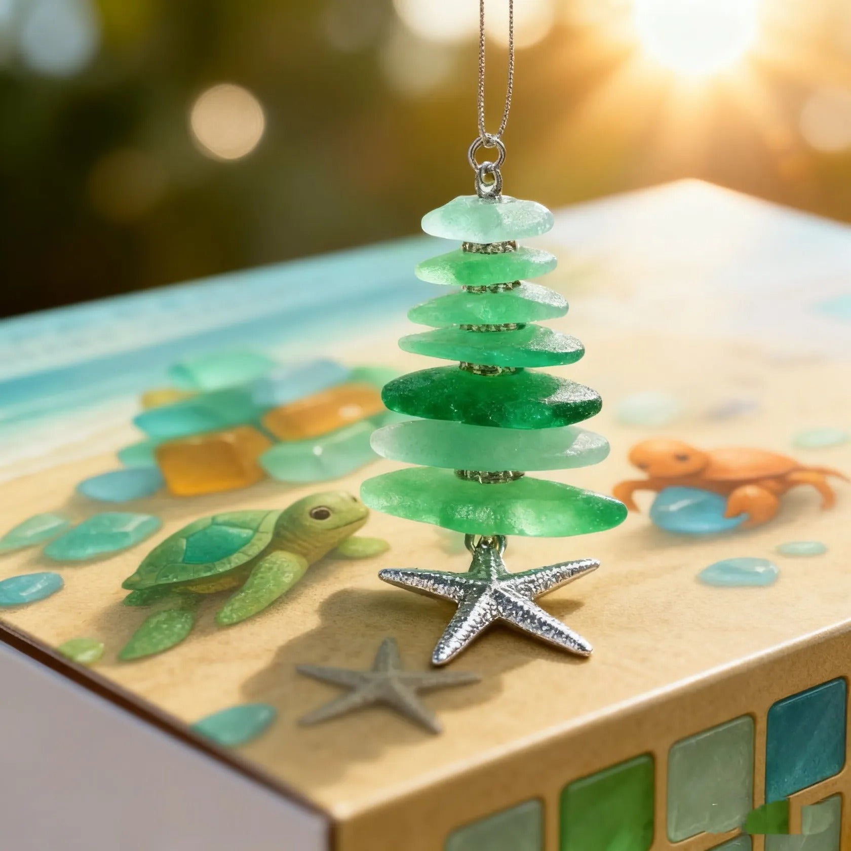 Magischer Meerglas-Adventskalender