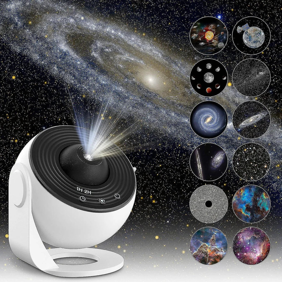 GalaxyGlow Projektionslicht – Faszination Weltraum für dein Zuhause